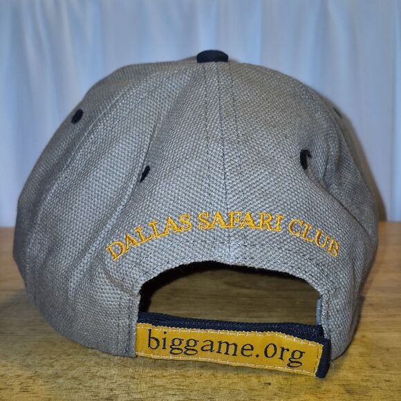 DSC Dallas Safari Club Heavier Weight Velcroback Hat - New - Picture 4 of 10